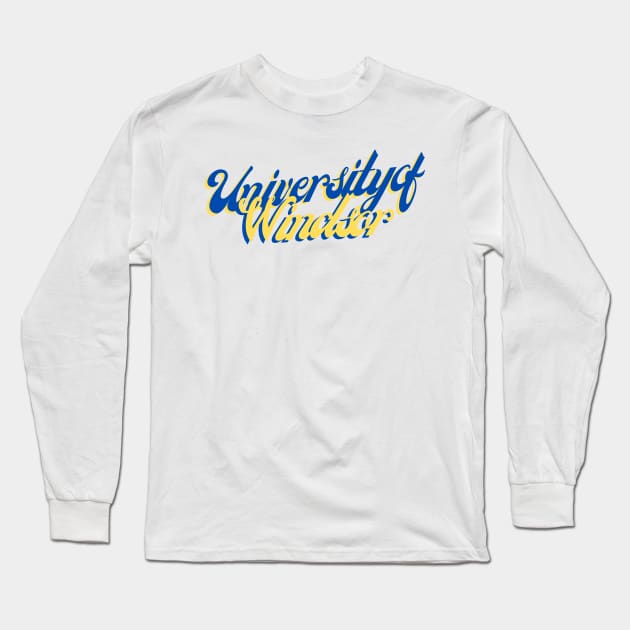 University of Windsor Long Sleeve T-Shirt by stickersbyjori